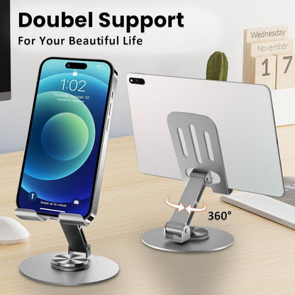 Aluminium 360� Rotatable Phone/Tablet Stand