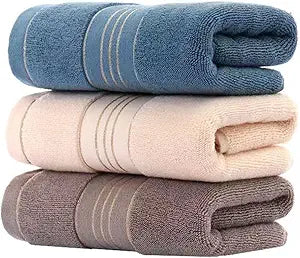 3 Pack Hand Towels for Bathroom, Cotton Soft Absorbent Decorative Hand Towel Set for Face Spa Bath Gym Kitchen, 13x30 Inch